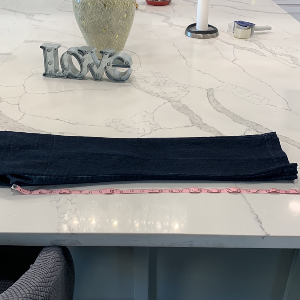 W62 Signature Fit Dark Denim Trouser Jeans. Size 10 (610) - Picture 7 of 11
